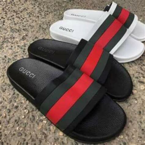 gucci summer slides|fake Gucci slides.